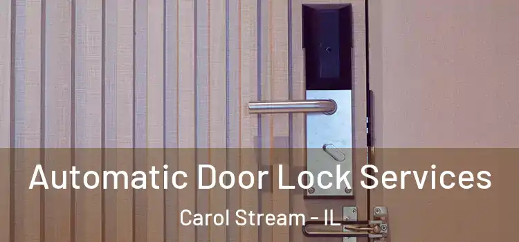 Automatic Door Lock Services Carol Stream - IL