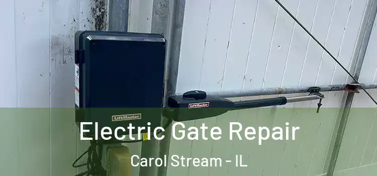 Electric Gate Repair Carol Stream - IL