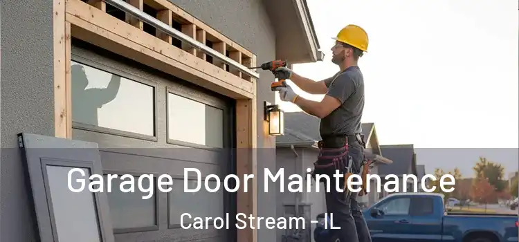 Garage Door Maintenance Carol Stream - IL